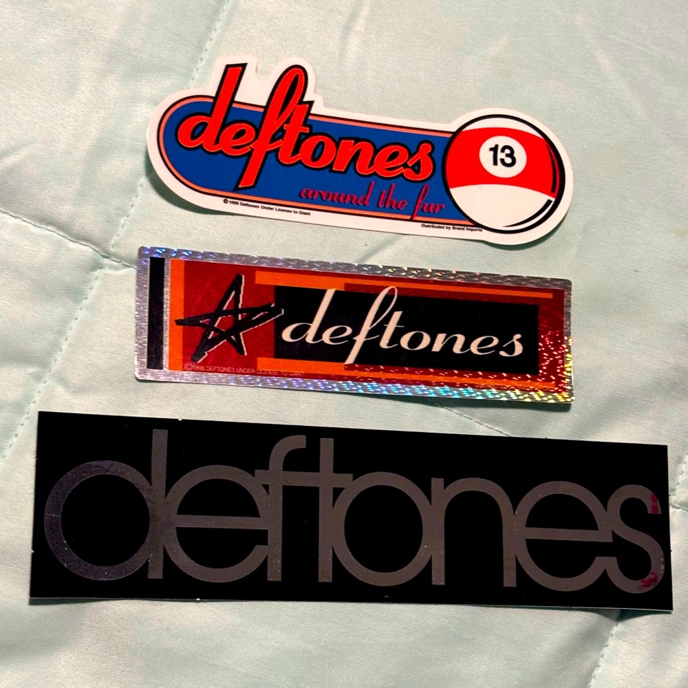 Deftones Vintage Sticker Set